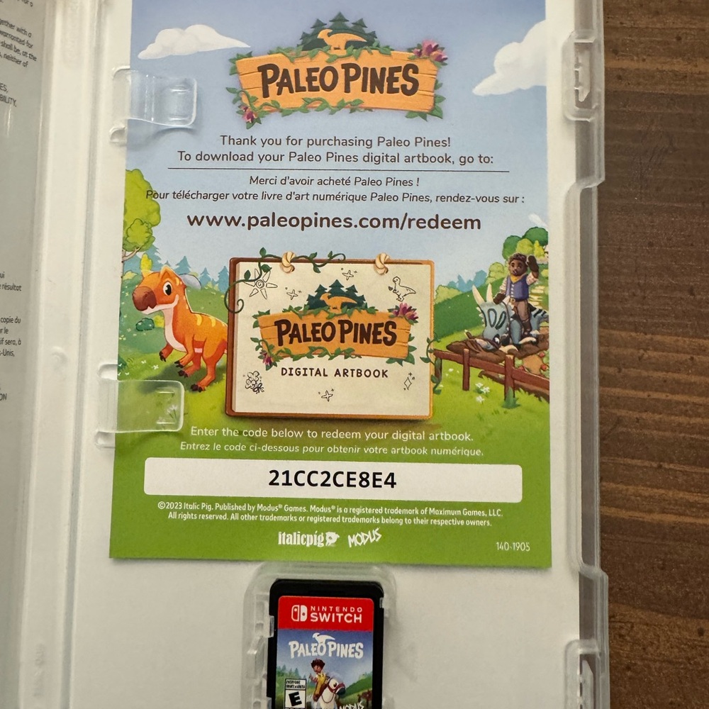 Nintendo switch Paleo Pines . - Picture 3 of 3
